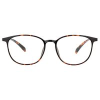 Blue Light Blocking Glasses Women, Lightweight TR90 Eyewear Frames Anti-Glare Clear Lenses Computer Glasses (Tortoise - L)