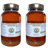 Hawthorn Alcohol-Free Liquid Extract, Hawthorn (Crataegus Laevigata) Dried Leaf and Flower Glycerite Hawaii Pharm Natural Herbal Supplement 2x32 oz Unfiltered