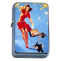 Vintage Retro Sexy Bridesmaid Party Oil Lighter Pin Up Girl-165
