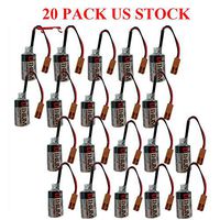 3.6V 1200mAh ER3V PLC Li Battery for Omron Toshiba Instrument Power US Stock (Pack of 20)