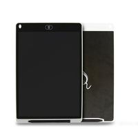 Sanwin 12inch Ewriter Drawing Tablet/Ultra-Thin 5mm Easy Carry Innovative Digital Pressure LCD No Backlight Save to Eyes/Mouser Pad with Scale Screen Lock Function/for Drawing Doodling Memo(White)