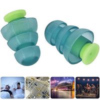 Wendry Reusable Silicone Ear Plugs, Silicone Material, Widely Applied to Tourism, Swimming, Aviation, Sleep, Industrial Noise Reduction and Other Fields