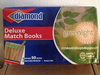 Diamond Deluxe Match Books (1000 matches total)
