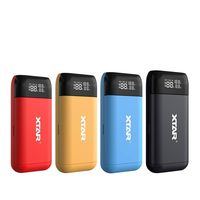 ALLMAYBE XTAR PB2S Type C Dual-Role Fast Battery Charger (Red)