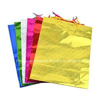Shatchi Gift Bag Small Holographic - Assorted Colours