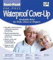 SANI-PANT BRIEF PULL-ON Size: MED