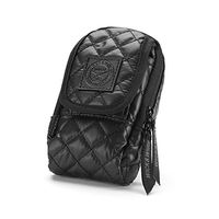 Vape Carrying Case for Travels - Secure, Organized, Premium Vape Bag - Fits Medium Mechanical Box Mods, e-Juice, Battery, Tank Holder & Accessories - Wick and Wire (Stash Limited Edition Black)