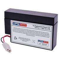 CP12-0.8 12 Volt 0.8 Ah SLA Replacement Battery w/WL Terminal