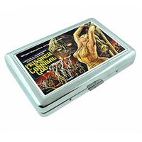 Metal Silver Cigarette Case Vintage Poster D-162 Prisoner of The Cannibal God