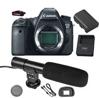 Canon EOS 6D DSLR Camera (Body Only) + On-Camera Shotgun Microphone - International Version