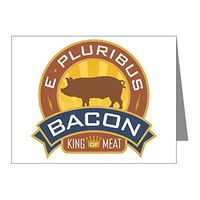 Note Card Foodie E Pluribus Bacon King of Meat