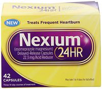 Nexium 24HR Capsules, 42 Count , Pack of 2