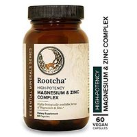 Rootcha High Potency Magnesium Zinc Complex – Sleep, Recovery, Immune Support (60ct)