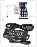 YHG 44key Wireless Ir Remote Controller + 12v 5a Power Supply for 3528 5050 RGB LED Strip Light Lights
