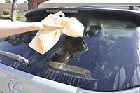 Denali USA Auto Seekin 45 Soft And Durable Synthetic Suede Chamois Fast Drying Cloth For Auto Car Wash Windows Kitchen Table Sofa Cleaning (746 sq in'')