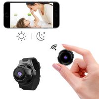 Mini Spy Camera 1080P Wireless Hidden Camera with Audio and Video Home WiFi Cameras Built in Rechargeable Battery Small Nanny Cam with Night Vision Motion Detection One-Click Photo Video