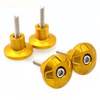 Gold Front Fender Frame Slider Screw Bolt Fork Protector For YAMAHA NMAX 155 2015-2016 TMAX 500 2008-2011 TMAX 530 2012-2016 SMAX 300 2015-2016