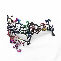 Face mask Shield Veil Guard Screen Domino False Front Bronzing Lace Mask Ladies Makeup Prom Blindfold Halloween Party Mask UL3