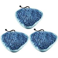 3 Pack Felji T1 Heavy Duty Deluxe Coral Microfiber Pads for H2O Steamboy Mop