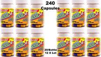 Stacker 2 Weight Loss Diet & Energy Supplements 20 Capsules/Bottle (Lot of 12 X Bottles) = 240 Capsules, Free Shipping