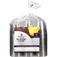 Member's Mark Clear Plastic Cups - 9oz/198ct
