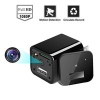 Spy Camera, Anviker 1080P Mini Hidden Nanny Camera USB AC Adapter Charger Hidden Camera with Motion Detection and Loop Recording for Home Security (Not Included SD Card)