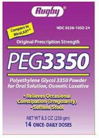 PEG 3350 8.3 oz (14 doses) Powder per Bottle