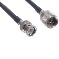 MPD Digital BNC to Uhf Jumper Handheld Ham/CB Scanner/Radio Mobile to Base Coaxial Antenna Extension and Adapter Cable BNC Male to UHF Pl-259 Male RG-58 25 ft