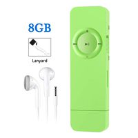 MP3 Player, Dyzeryk 8GB MP3 Player with USB Flash Drive, Portable HiFi Lossless Sound MP3 Music Player, Supports up to 64GB