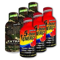 5 Hour Energy, 3 Extra Strength Sour Apple + 3 Pomegranate, 6 Count