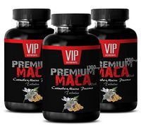 Maca Root Supplement 1300mg -to Increase Sexual Performance and Boost Energy (3 Bottles 180 Tablets)