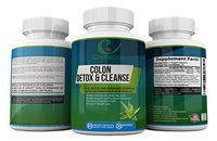 Colon Detox & Cleanse Natural Supplement with Lactobacillus Acidophilus -15 Day Cleanse Detox Cycle - Supports Healthy Bowel Movement, Digestive Health & Weight Loss - 60 Veggie Caps - For Men & Women
