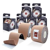 Terahealth Kinesiology Waterproof Sports Muscle Precut Tape - Pain Recovery Therapeutic Aid for Athletic, Wrist, Knee, Shoulder, Waist
