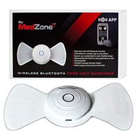 Wireless Tens Unit Rechargeable - Wireless Tens Unit for Back Pain Relief - Bluetooth Tens Unit by MedZone