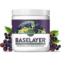 Baselayer Immune Support & Antioxidant Supplement | with Vitamin C, Zinc, Magnesium, Resveratrol, Cranberry, Acai & Grape Seed Extract | Vegan | Non GMO | 60 Capsules