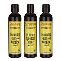 Swanson Fermented Superfood Complex with preb 8 fl Ounce (237 ml) Liquid (3 Pack)