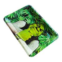 Metal Rolling Tray Durable Art Scroll Tray New Pattern 54