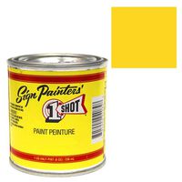 1 Pint 1 Shot LEMON YELLOW Paint Lettering Enamel Pinstriping & Graphic Art