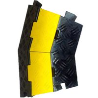 Electriduct Extreme Rubber Cable Protectors - RPS,  Right 45 Degree Turn, 1 Piece