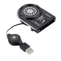 Mini Vacuum USB Cooler Air Extracting Cooling Fan Pad Support Notebook Laptop