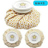 HiFineCare Reusable Ice Bag -Hot & Cold Therapy and Pain Relief (6''+9") Yellow