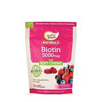 Biotin Soft Chews Hair, Skin Nails 5,000 MCG Wild Berry (30 Soft Chews)