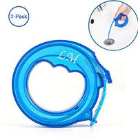 Drain Snake Adjustable Hair Drain Clog Remover Cleaning Tool Relief Cleaner Tool for Sink, Tube Drain Cleaning(2 pack)