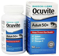 Bausch & Lomb Ocuvite Adult 50+ Eye Vitamin & Mineral Softgels 50 ea (Pack of 9)