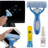 Solayman Tech 3pc Screen Cleaning Kit with Keyboard Brush
