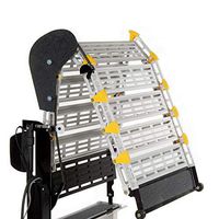 Roll-A-Ramp 36" Wide Auto Fold Wheelchair Ramp with Wireless Remote (8' Foot)