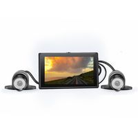 Sykik Rider XR3.0 pair of 2 Full 1080p waterproof cameras with 3" display Wi-Fi and Smart Park, motion activated camera system. One year Sykik USA parts and labor warranty (XR3.0)