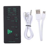 NITRIP Portable Mini Voice Changer Live Broadcast Sound Card for Mobile Phone PC (English Version)