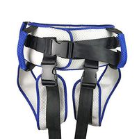 BIHIKI Transfer Belt with Leg Loops, Medical Nursing Safety Gait Assist Device - Bariatrics,Pediatric,Elderly,Occupational & Physical Therapy (Blue)