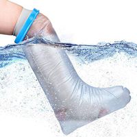 Kids Leg Feet Cast Cover, Kids Waterproof Cast Cover Leg, Waterproof Child Foot Cast Bandage Protector, Lightweight Reusable Cast Cover Fit for Broken Leg, Chirdren